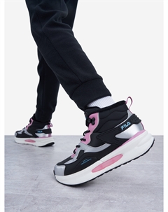 Кроссовки утепленные для девочек Explore Mid, Черный Fila