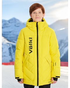 Пуховик для мальчиков, Желтый Volkl