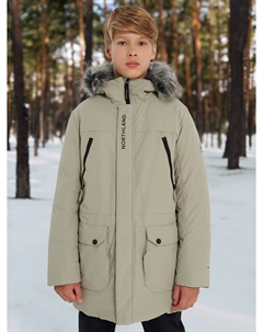 Пуховик для мальчиков, Бежевый Northland