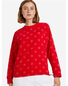 Свитшот женский, Красный Glissade