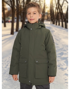 Куртка утепленная для мальчиков Oslo Jr, Зеленый Tokka tribe