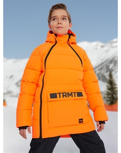 Пуховик для мальчиков, Оранжевый Термит