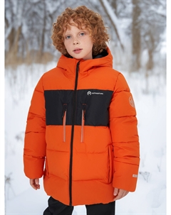 Пуховик для мальчиков, Оранжевый Outventure
