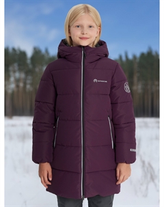 Пуховик для девочек, Синий Outventure