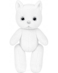 Мягкая игрушка Maxitoys Котик Белый MT-250402-20