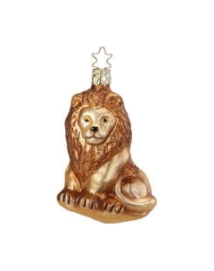 Елочная игрушка Inge's Christmas Animals Around The World. Лев / 10047S013 Inge's christmas