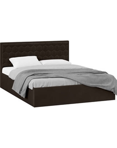 Полуторная кровать ТриЯ Порто Универсальная с ПМ 140x200 и заглушиной Трия