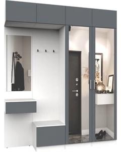 Секция в прихожую Интермебель Марсель-212 / МР 01-212