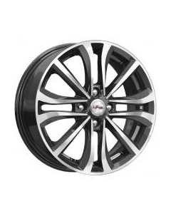 Литой диск iFree Панган 16x6" 4x100мм DIA 56.6мм ET 45мм Блэк джек Ifree