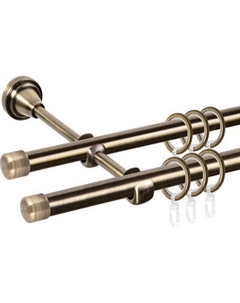 Карниз для штор АС ФОРОС Grace D19Г/19Г + заглушка Ас форос