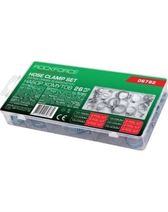 Набор хомутов червячных RockForce RF-06782 Rockforce
