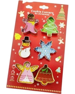 Набор форм для печенья S.G. Home Новый Год SG-CM-NY6 S.g. home