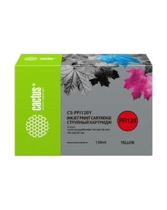 Картридж Cactus CS-PFI120Y