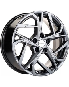 Литой диск Khomen KHW1716 Forester 17x7" 5x114.3мм DIA 56.1мм ET 48мм Gray FP
