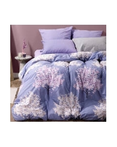 Комплект постельного белья Ночь нежна Весенние деревья 2 сп. 70x70 / 71107-1+70895-4