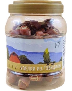 Лакомство для собак Nord Farm Узелки из говядины / NF-TR045 Nord farm