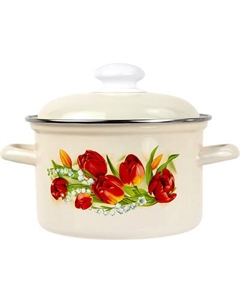 Кастрюля Лысьвенские эмали Ласковый май С-1610 АП2/4Жм