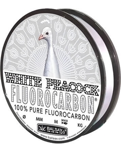 Леска флюорокарбоновая Balsax Fluorocarbon White Peacock 0.30мм