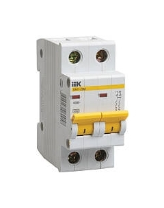 Выключатель автоматический IEK ВА 47-29M 2A 2п 4.5кА С / MVA21-2-002-C Iek