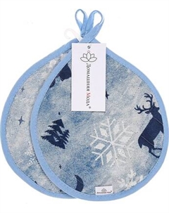 Набор прихваток Домашняя мода Север Капелька 20х25