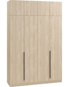 Шкаф Soma Lord Black 4-х створчатый 160x240