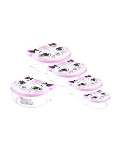 Набор контейнеров Эльфпласт Pets Кот EP479