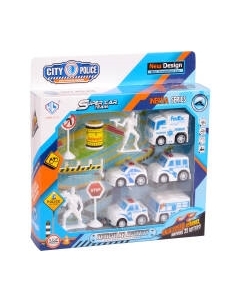 Набор игрушечных автомобилей Huada Полицейский / 1790581-876E-74A