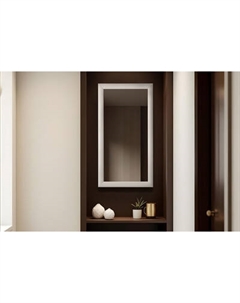 Зеркало Silver Mirrors Глянец белый 50x95 / ФР-00001090 Silver mirrors