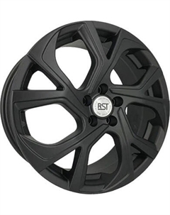 Литой диск RST Wheels R087 17x6.5" 5x114.3мм DIA 66.5мм ET 37мм BL Rst wheels