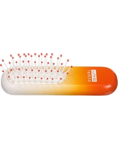 Расческа Dewal Beauty Caramel мини / DBCL425orange-white
