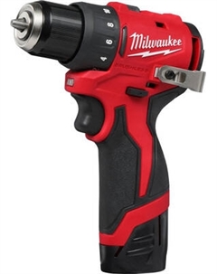 Аккумуляторная дрель-шуруповерт Milwaukee M12 BLDDRC-202C+набор бит Impact / 4933499686P42F