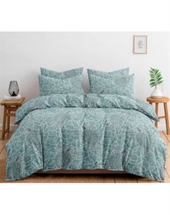 Комплект постельного белья Ночь нежна Черепашки 2сп Евро 50x70 / 20773-1+20312-8