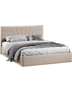 Двуспальная кровать ТриЯ Пандора с ПМ 160x200 Тип 1 Трия