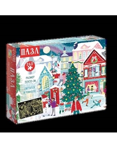 Пазл Puzzle Time Новогодняя ночь в городе / 7697790 Puzzle time