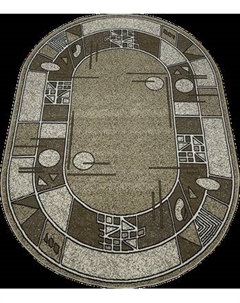 Ковер Белка Лайла де Люкс Овал 15804 10822