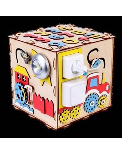 Бизиборд Sima-Land Папасделал Кубик / 9295563 Sima-land