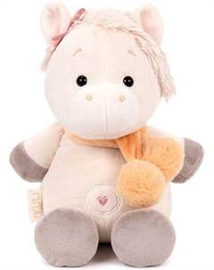 Мягкая игрушка Kult of toys Лошадка Ами с карамельным шарфом / 10944736