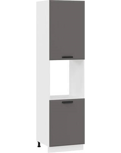 Шкаф-пенал кухонный ТриЯ Тиана 1ПВ6 с двумя дверями Трия