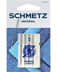 Набор игл для бытовой швейной машины Schmetz 130/705H Universal NM90