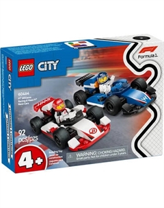 Конструктор Lego City Formula 1 Гоночные автомобили Williams и Haas 60464