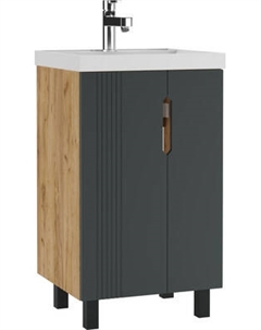 Тумба под умывальник Айсберг Bazis 50 Марта без ящика