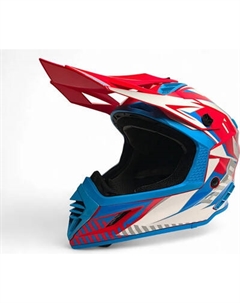 Мотошлем AiM RH855 Fiber Glass Tondo RH855T-BWR-XS Aim