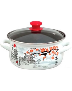 Кастрюля КМЗ Ветка сакуры-Экстра / 61904-122/4.02 Кмз