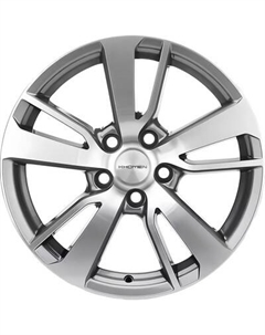 Литой диск Khomen KHW1704 Outlander 17x7" 5x114.3мм DIA 67.1мм ET 38мм Gray FP