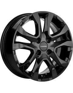 Литой диск Khomen KHW1503 Lada Vesta 15x6" 4x100мм DIA 60.1мм ET 50мм Black