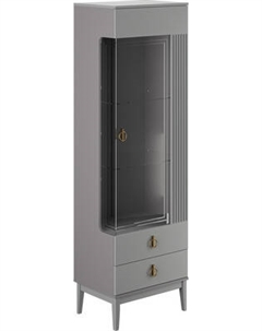 Шкаф с витриной Bravo Мебель Фарго 1-дв. правый Bravo мебель