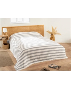 Плед Karven Пике муслиновый евро 220x240 / PL033 LENA v2/Acik gri