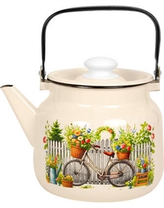 Чайник Лысьвенские эмали Романтика С-2713 П2/4ЖмРчЭК