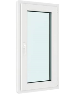 Окно ПВХ Добрае акенца Поворотно-откидное 3 стекла