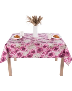 Скатерть Stolima Виниллайт 1010 Роман с розами